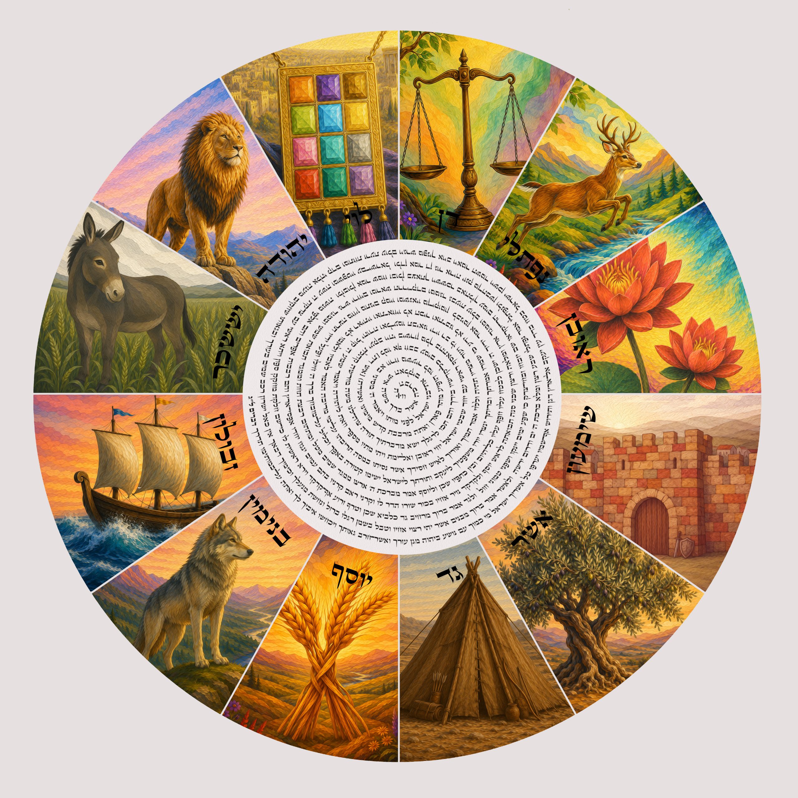 Shivtei Israel - The Twelve Tribes of Israel